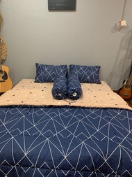 Set Bedcover Katun Motif Cameo Ukuran 90x200| Uk 100x200| Uk 120x200| Uk 160x200| Uk 180x200| Uk 200
