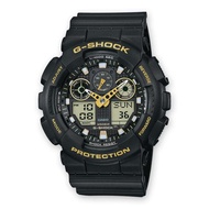 Casio Ga-100Gbx-1A9 G-Shock Black And Gold Analog Digital Watch