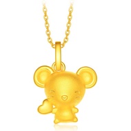 CHOW TAI FOOK Chow Tai Fook 999 Pure Gold Year of Rat Pendant - Gracious Rat R23587