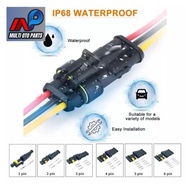 Car/motor Waterproof Cable Connection Socket 1/2/3/4/5/6 Pin Socket