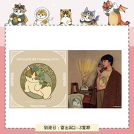 Mofusand TalkingHeads 新藝術系列 上衣Tee/環保袋/收納袋/圍巾 日本精品可愛鯊魚貓咪