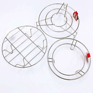 【KH】 Steam rack stand steamer basket for dish stainless steel multi-functional racker