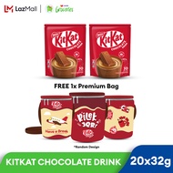 KitKat Chocolate Drink 20x32g FOC Bag