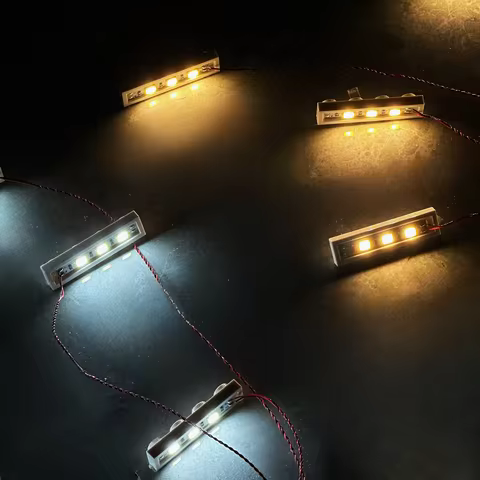 LYBMTWF 20 1×4 LED DIY Lighting kit, LED Light Brick, Compatible with Lego Building Block 3710, Suit