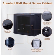4U Stainless Steel Economy Wall Mount Rack Server Rack CCTV Box Cabinet Lock DVR Decorder Recorder
