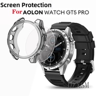 Gloryfit GT5 Pro Hard Glass Screen Protective Film Casing For Aolon GT5 Pro Smart Watch Case Tempere