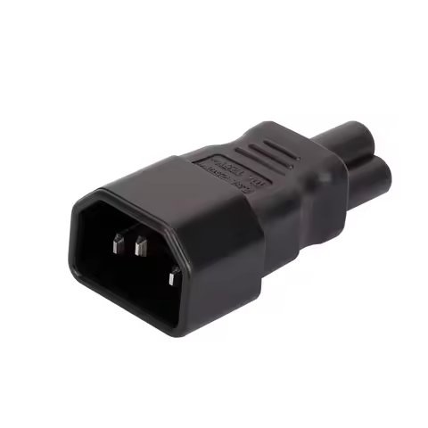 IEC320 C14 to C5 pdu UPS plug female Power adapter PLUG CONVERTER C5 to C14