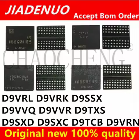 DDR5 8G (1piece)100% test D9VRL D9VRK D9SSX D9VVQ D9VVR D9TXS D9SXD D9SXC D9TCB D9VRN BGA Chipset