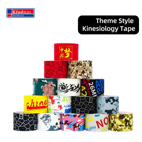 Kindmax Kinesiology Tape Athletic Sport Strapping Volleyball Kneeling Muscle Prevent Splashing Water