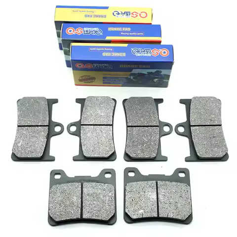 Motorcycle Front Rear Brake Pads for YAMAHA BT1100 Bulldog 2002-2008 XJR1300 2000 XJR1300 SP 2001 XJ