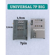 7 PIN BIG CONNECTOR SIM CARD UNIVERSAL 7 PIN SIM CONNECTOR