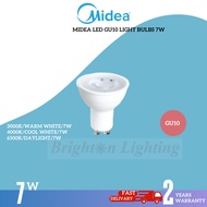 Midea LED GU10 Light Bulbs 7W best lighting for  homedecor lampu