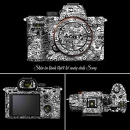3M Skin Sticker Sony Camera Sticker A7/A72/A7R3/A7R4/A7R5 | Detailed CNC Cutting Mold, Waterproof, A