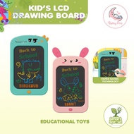 Portable LCD Drawing Board - Erasable Writing Tablet for Kids