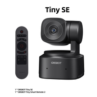 OBSBOT Tiny 2เว็บแคม4K ควบคุมด้วยเสียง PTZ AI Tracking Multi-Mode & Auto Focusกล้องเว็บแคมด้วย1/1เซ็