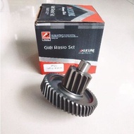 DA737 Gear Gigi Rasio Gardan Transmisi Mio J - Gt Fino 115 Xride Soul