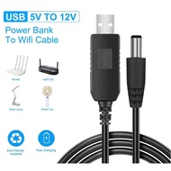 USB DC 5.5mm Power Cable With Booster 5v/9v/12v USB Cable