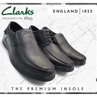 Clarks Good Quality Men’s Black Formal Shoes Kasut Pejabat Clarks Rasmi Berkualiti Mampu Milik