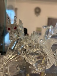 Swarovski 水晶擺件(龍 飛馬