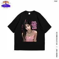AHYEON BABYMONSTER Oversize T-Shirt, 24s combed cotton Babymonster Ahyeon T-Shirt/ by UR Treasure