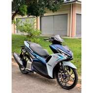 COVERSET AEROX V2 SILVER STAR 2023 ORIGINAL THAILAND