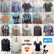 PAKET USAHA BAJU MURCEBAJU PL MURCE isi 20pc (Tidak bisa COD auto cancel)