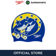 SPEEDO Junior Slogan หมวกว่ายน้ำเด็ก