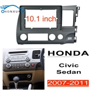 Honxun 2din android 10.1 นิ้ว หน้ากากวิทยุกรอบวิทยุ Honda Civic FD 2007-2011