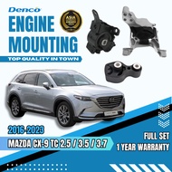 DENCO Premium Mazda Engine Mounting Cx9 tc 2.5 3.5 3.7 2016-2023 Enjin Mount Full Set