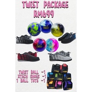 Bowling Package - Brunswick Twist - Xtech Shoe - Xtech 1 Ball tote - X Proshop - X Pro Shop - XPROSH