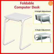 Height Adjustable HDPE Beside Table Folding Computer Desk Lifting Multi-Purpose Side Table Bed Table