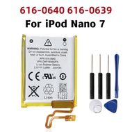 616-0640  Replacement  iPod Nano 7 7th Gen Batteries A1446 MP3 MP4 Battery MB903LL/A 616-0639   Tool
