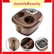 LemoisBeauty- Onsen Foot Spa Massage Bucket Electric Foot Water Soak Massage Basin Foot Reflexology 