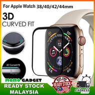 [FREE GIFT] Apple Watch tempered glass 44mm 40mm 42 38 Ap0.3mm 3D Full Screen Protector Apple Watch 