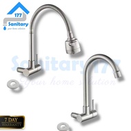 Flexible Swan Kitchen Faucet stainless 304 32B - flexible Swan Water Faucet sink Washbasin FV23 1/ 2