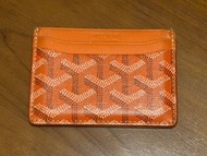 Goyard 橙色卡片套 Cardholder