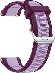 C2D JOY SiliKon Bracelet Compatible with Garmin FR 255/265/570 &Venu 3/4 18 mm - 22 mm Quick Release