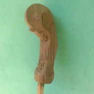 Teak wood deder is not sanded