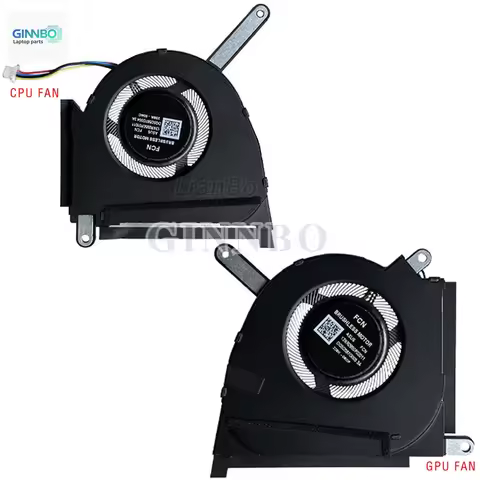 New Fan For ASUS TUF Dash F15 FX517ZC GPU RTX3050 13NR0950P01011 13NR0950P02011 Laptop CPU GPU Cooli