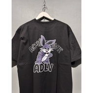 ADLV ACME DE LA VIE BUNNY CARTOON OVERSIZED TEE TSHIRT SECOND USED ORIGINAL