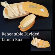 Tupperware Reheatable Divided Lunch Box 850ml
