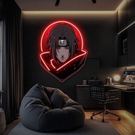Naruto Itachi Uchiha Neon Light Sign USB Powered LED อะนิเมะ Wall Decor สําหรับห้องนอน GAMING Room D