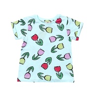 Babyshop Aop T-Shirt Clothing Girls Multicolor