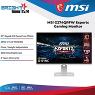MSI G274QRFW Esports Gaming Monitor
