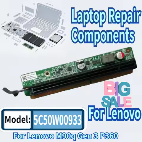 For Lenovo M90q Gen 3 P360 Tiny Workstation Tiny8 PCIex16 Riser Card 5C50W00933 5C50W00910