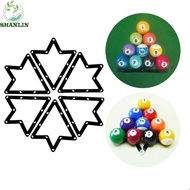 SHANLIN Billiard Placer Sticker, 9/10 Ball Pool Cue Billiard Table Magic Sticker, Ball Holder Reusab