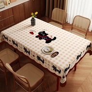 G Pass Tablecloth Waterproof Oil-Proof 5 Light Luxury High-End Atmosphere Feel Rinse-Free Anti-Scald