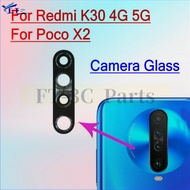 For Xiaomi Redmi K30 4G 5G Poco X2 New Rear Back Camera Glass lens Cover with Adhesive Sticker Repla