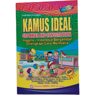 Buku Anak Kamus Ideal Grammar and Conversation Bahasa Inggris untuk TK SD Serba Jaya