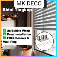 Bidai Tingkap Modern Zebra Blinds | Blind Curtain | Zebra Bidai Outdoor | Roller Blind for Home Deco